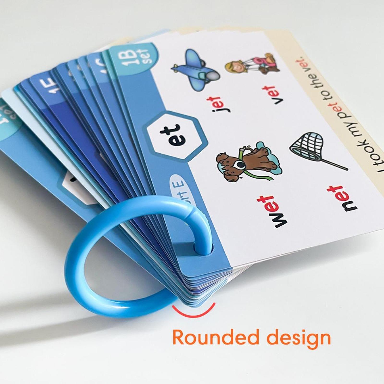 フォニックスフラッシュカード、文字の音、教室用具、スペル学習 - Phonics Card Game のレビューと価格