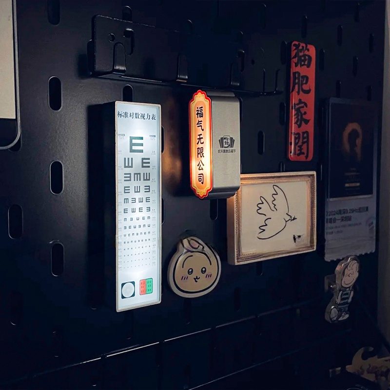 2025年クリエイティブシミュレートミニチュアアイチャート冷 - Magnetic Letter Board のレビューと価格