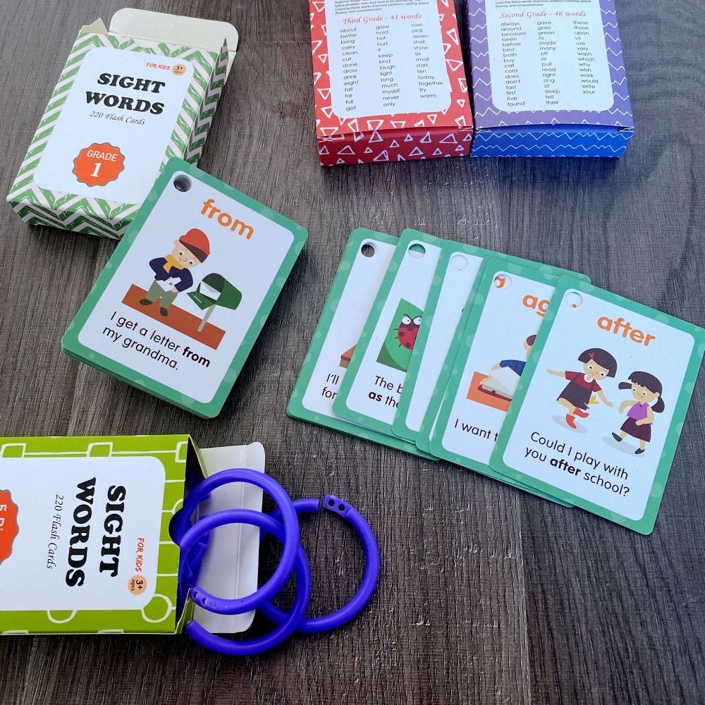 絵カードを使った単語学習、動物の英単語、モンテッソーリ教材、 - Sight Word Game のレビューと価格