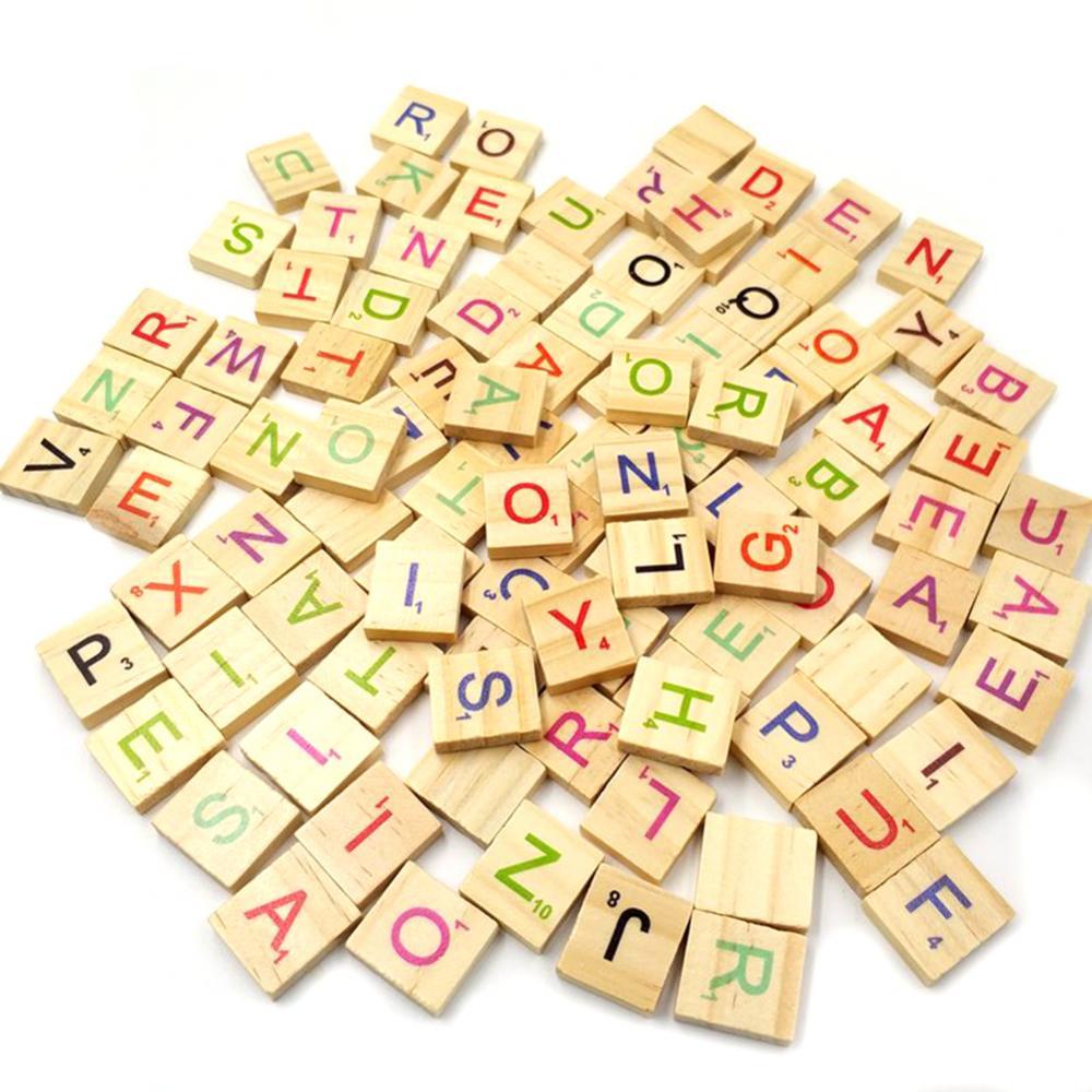 アルファベット文字,数字,英語の単語,教育玩具,100個の木 - Kids Education Alphabet Numbers のレビューと価格