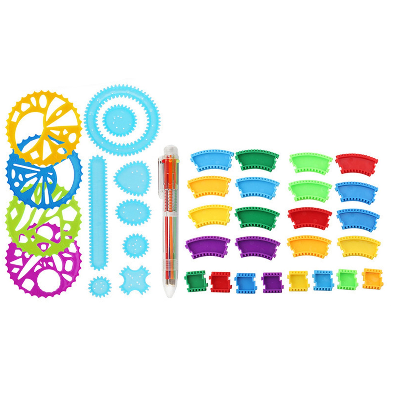 カラフルなスパイログラフセット子供用マジックアート描画キット - Kids Education Gift のレビューと価格