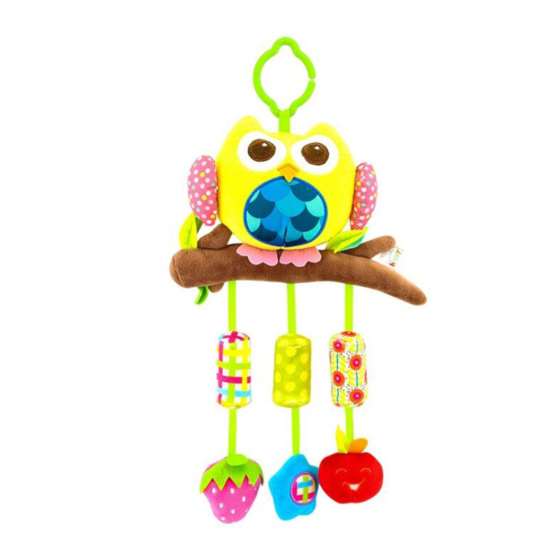 ハッピーモンキー-赤ちゃんと子供のためのぬいぐるみガラガラ、 - Happy Kids Education のレビューと価格