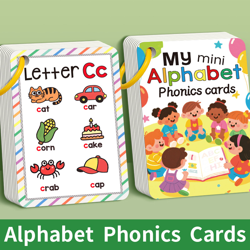 幼児・子供向けアルファベットフォニックスフラッシュカード - - Phonics Card Game のレビューと価格