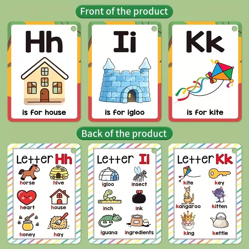 幼児・子供向けアルファベットフォニックスフラッシュカード - - Phonics Card Game のレビューと価格
