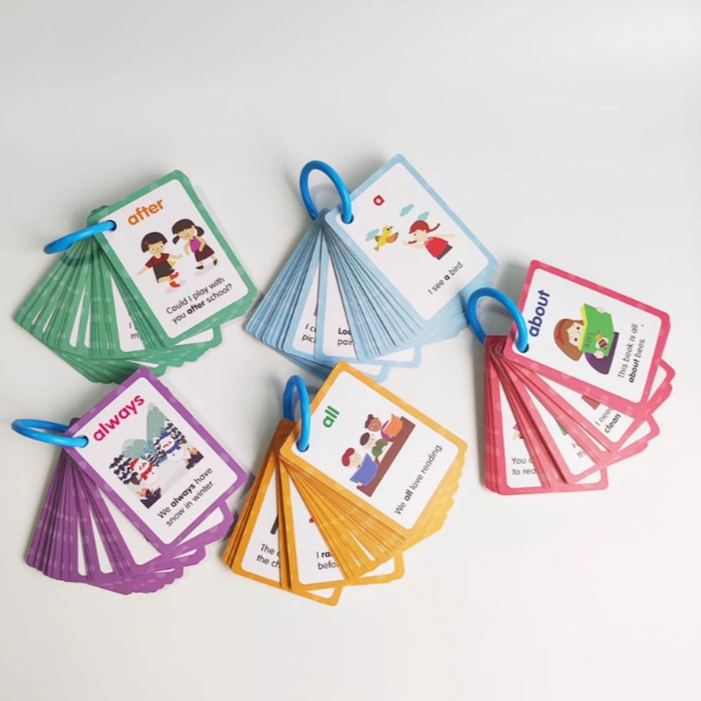 紙製の単語カード、視覚単語学習カード、モンテッソーリ教材、視 - Sight Word Game のレビューと価格