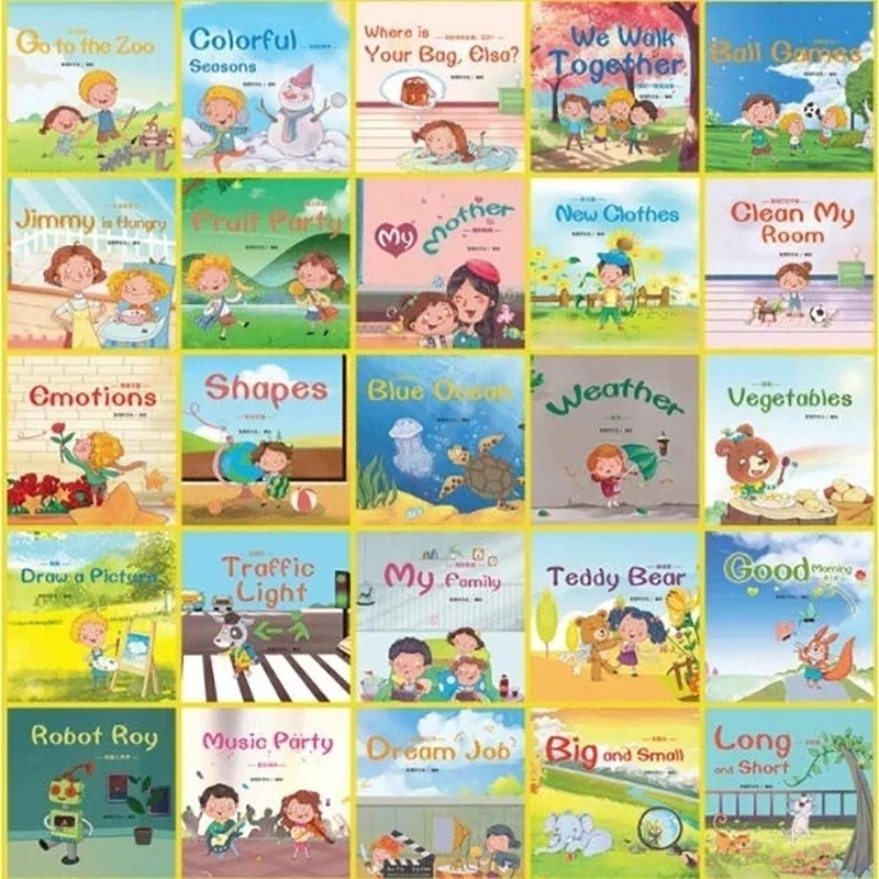 60 冊/セット 子供向け英語早期学習絵本 段階別読み聞かせ - Sight Word Game のレビューと価格