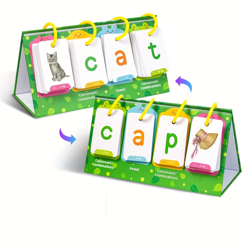 AotBlcer 129枚単語構築ゲーム - 3～6歳向けフ - Phonics Card Game のレビューと価格