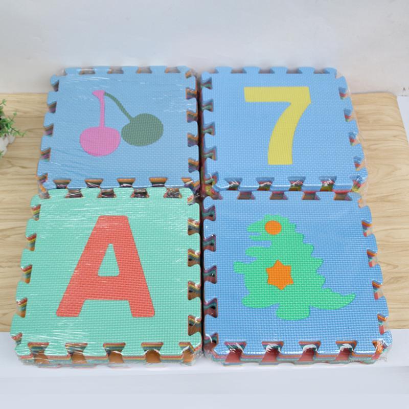 無毒PEフォーム製プレイマット アルファベット数字パズルマッ - Kids Education Alphabet Numbers のレビューと価格