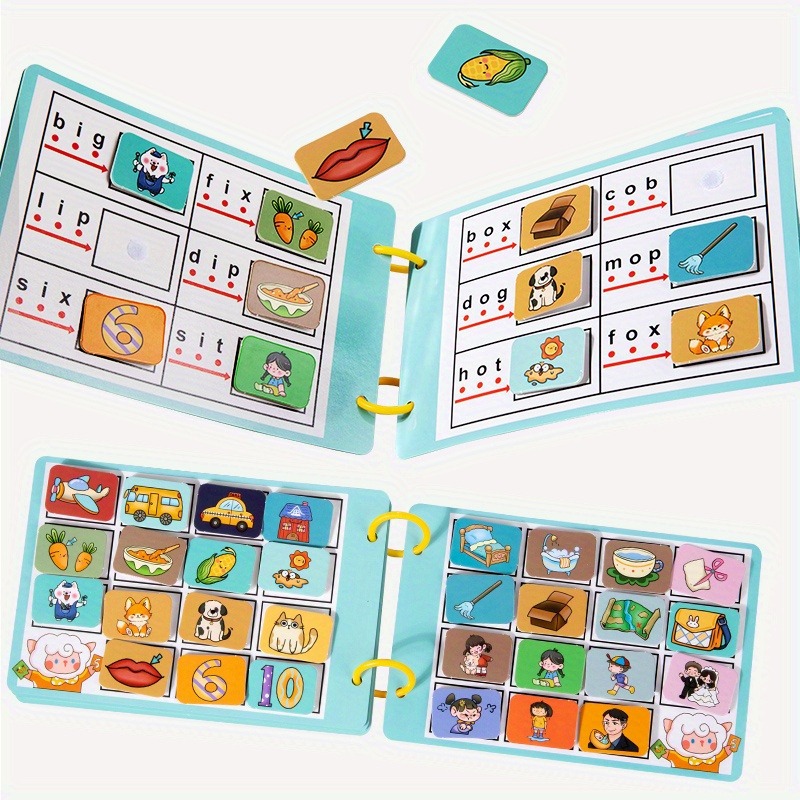 早期学習者 CVC 単語構築ビジーブック インタラクティブ  - Sight Word Game のレビューと価格