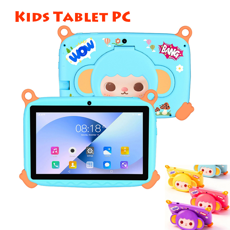 7インチディスプレイ搭載のキッズ用タブレットPC。保護ケース - Kid Educational のレビューと価格