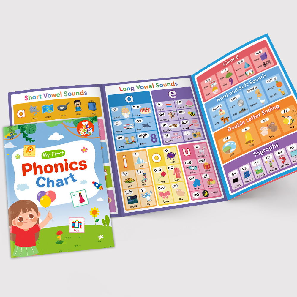 子供向けフォニックスチャート 英語発音ルール学習ポスター 元 - Sight Word Game のレビューと価格