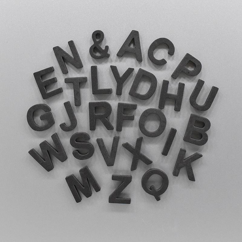 冷蔵庫用の黒い文字のステッカー,家の装飾,赤ちゃんの磁気接着 - Magnetic Letter Board のレビューと価格