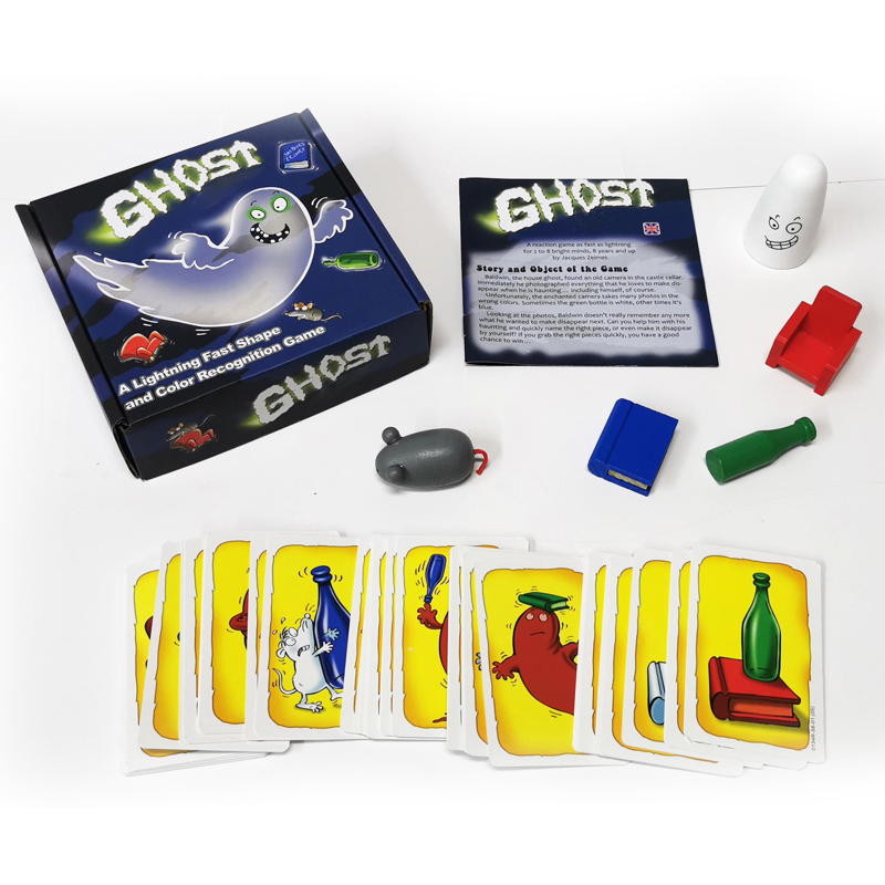 ゴーストボードゲーム 楽しいファミリーブリッツカードゲーム  - Sight Word Game のレビューと価格