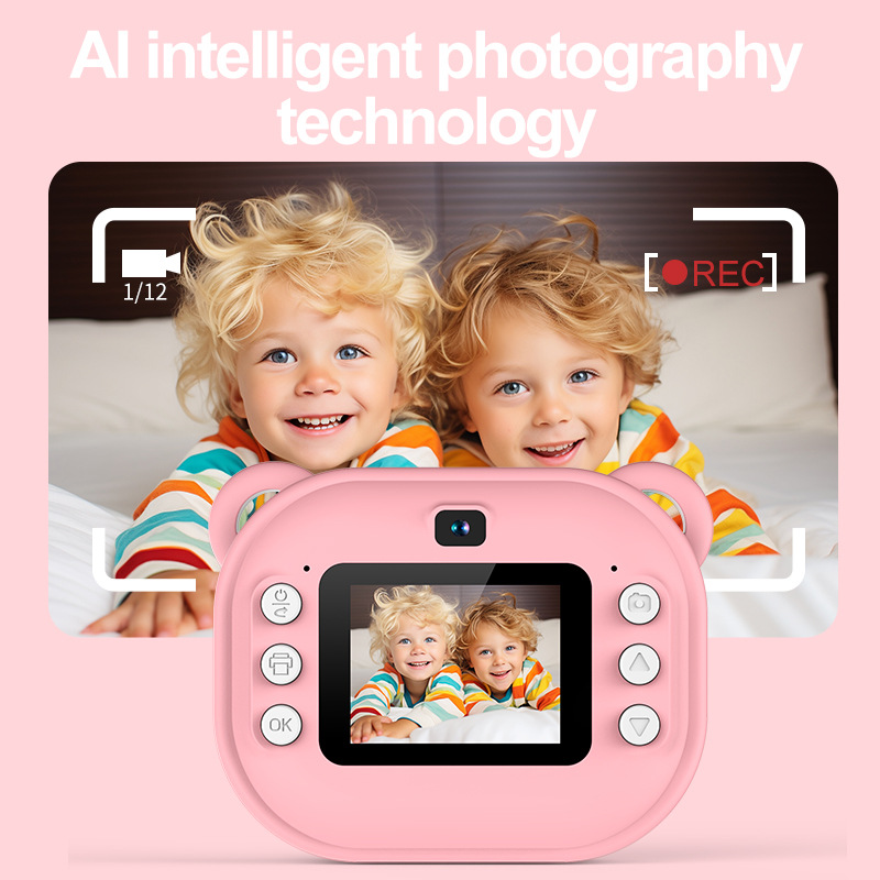 子供用サーマルプリントカメラ,Bluetooth付きワイヤレ - Kids Early Education Photos のレビューと価格