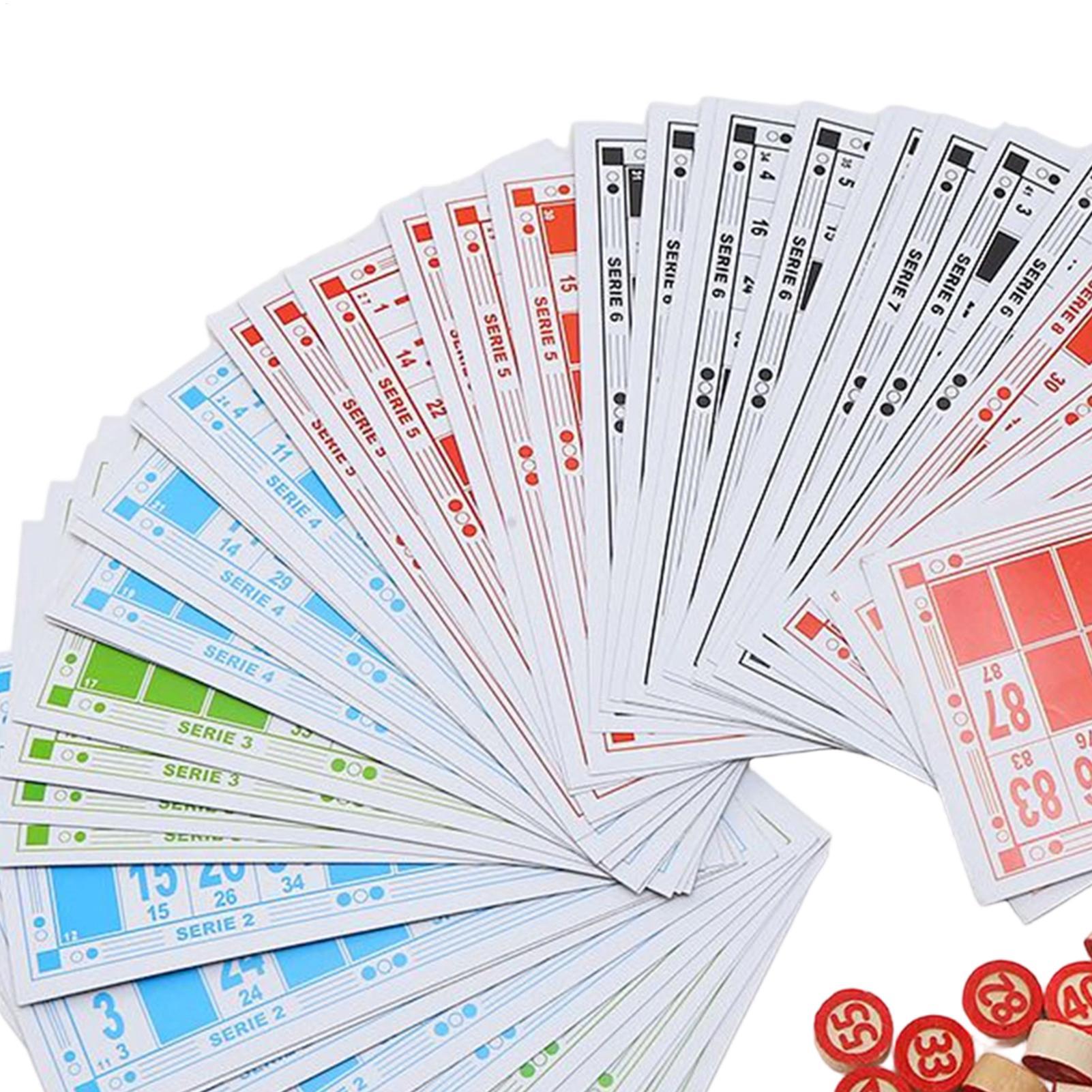 ビンゴセット 木製 面白い教育玩具 大人用ビンゴチェス 家族 - Kids Education Group のレビューと価格