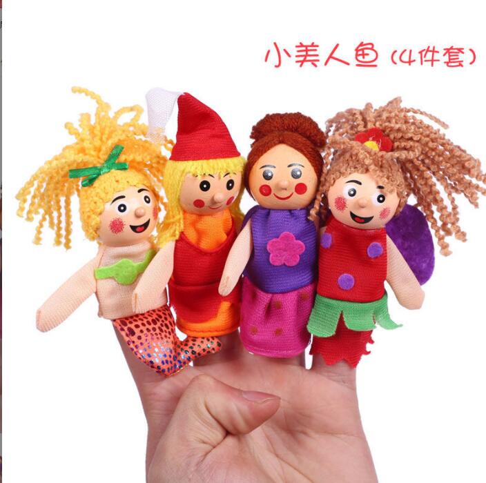 親指人形セット 赤ちゃんぬいぐるみ ハッピーファミリー 楽し - Happy Kids Education のレビューと価格