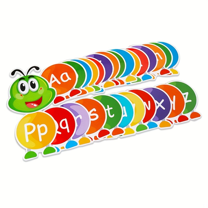 13/33枚のアルファベットフラッシュカード、キャタピラーデ - Sight Word Game のレビューと価格